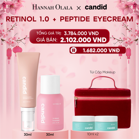  DEAL 9: RETINOL 1.0% & PEPTIDE EYECREAM 