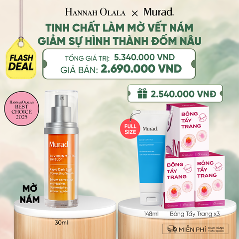  [FLASH DEAL 9]: TINH CHẤT HỖ TRỢ SÁNG DA, LÀM ĐỀU MÀU DA 30ML - A450 