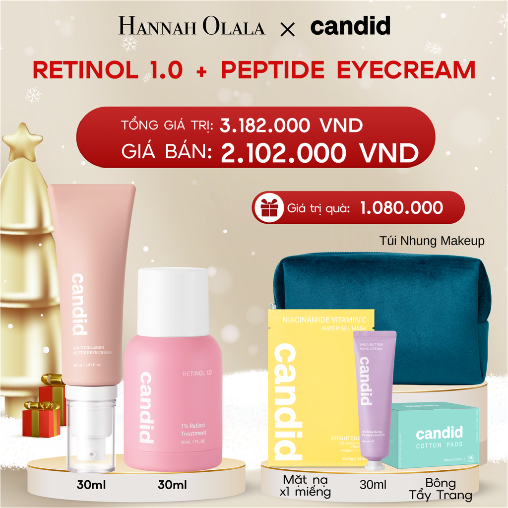  DEAL 9: RETINOL 1.0% & PEPTIDE EYECREAM 