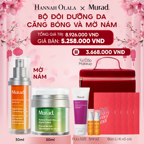  DEAL 9: BỘ ĐÔI DƯỠNG DA CĂNG BÓNG VÀ MỜ NÁM 