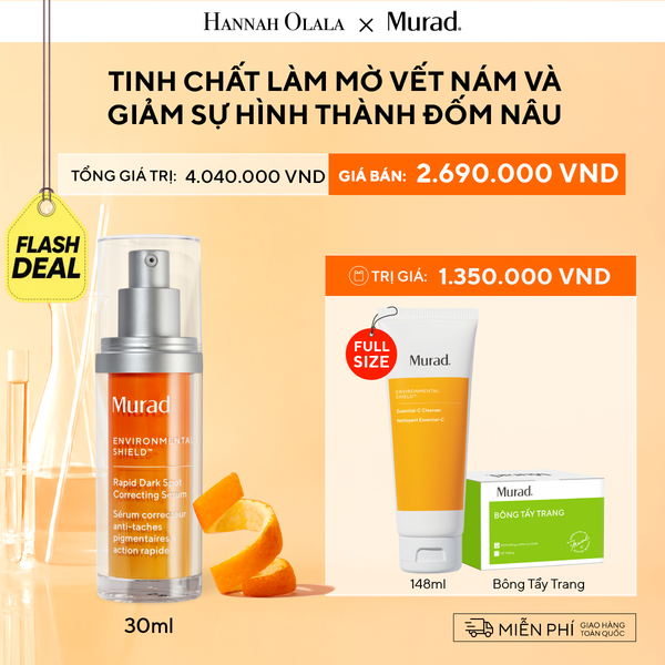  [FLASH DEAL] TINH CHẤT LÀM MỜ VẾT NÁM VÀ GIẢM SỰ HÌNH THÀNH ĐỐM NÂU 30ML DEAL 1: 