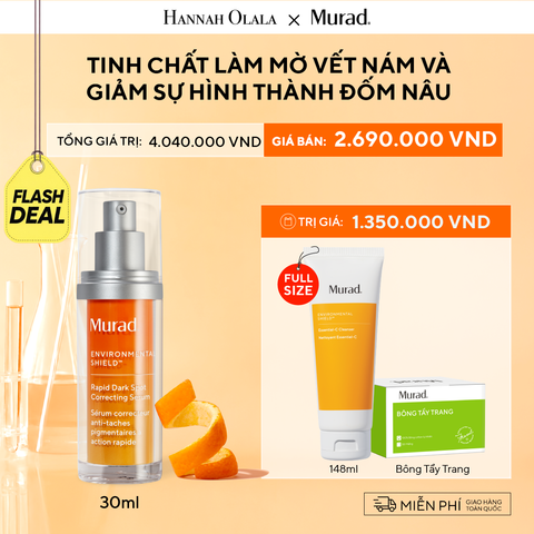  [FLASH DEAL] TINH CHẤT LÀM MỜ VẾT NÁM VÀ GIẢM SỰ HÌNH THÀNH ĐỐM NÂU 30ML DEAL 1: 