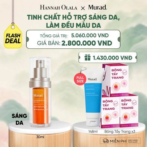  [FLASH DEAL 9]: TINH CHẤT HỖ TRỢ SÁNG DA, LÀM ĐỀU MÀU DA 30ML - A450 