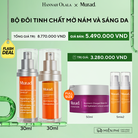  [FLASH DEAL] BỘ ĐÔI TINH CHẤT MỜ NÁM VÀ SÁNG DA  DEAL 9: - E09 
