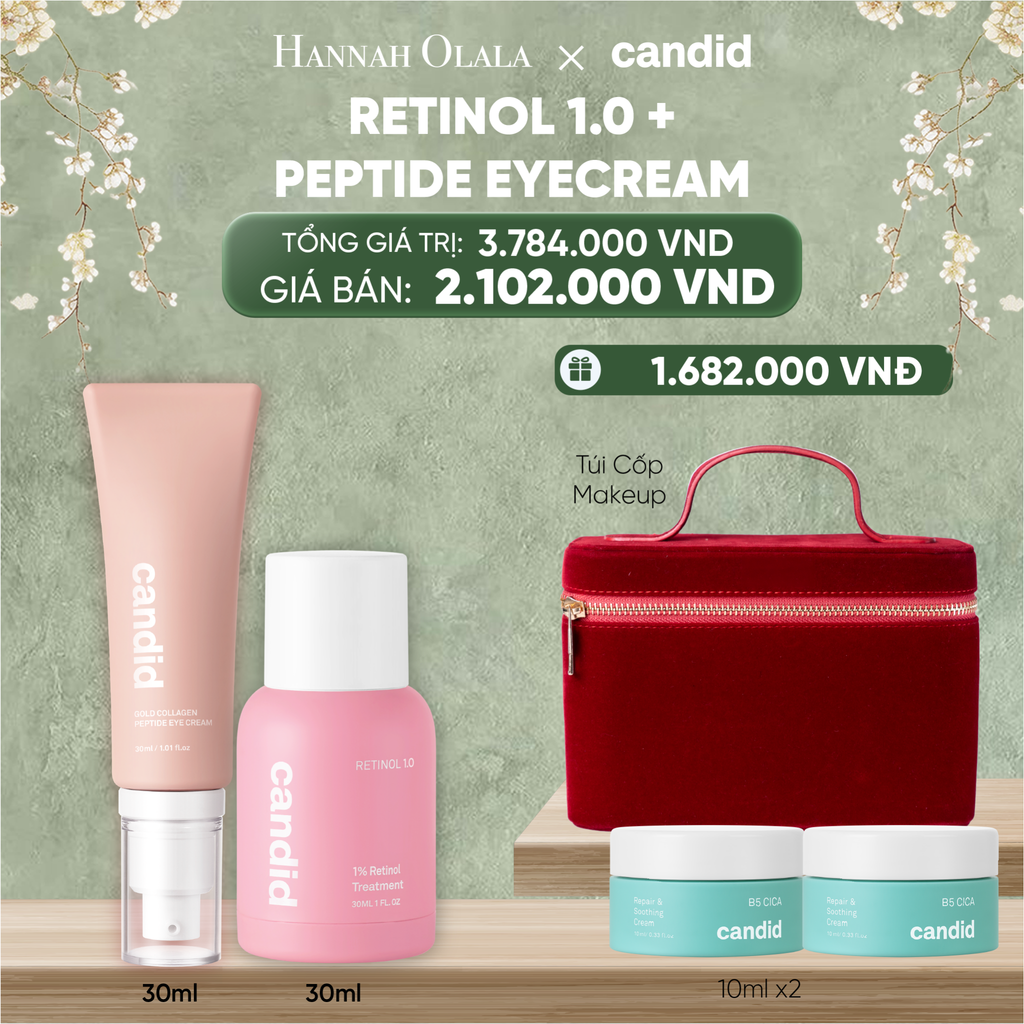  DEAL 9: RETINOL 1.0% & PEPTIDE EYECREAM 