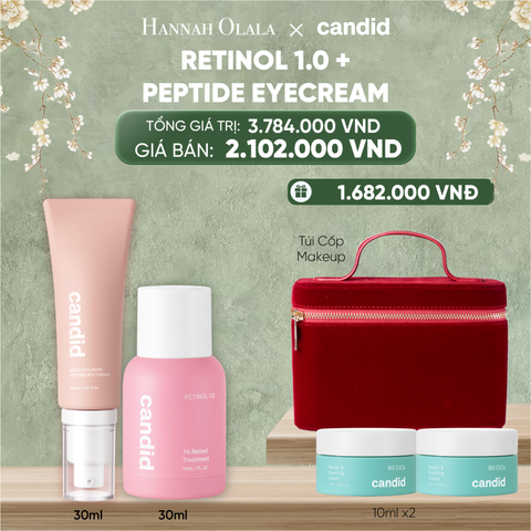  DEAL 9: RETINOL 1.0% & PEPTIDE EYECREAM 