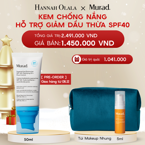  DEAL 9: KEM CHỐNG NẮNG HỖ TRỢ GIẢM DẦU THỪA SPF40 50ML 
