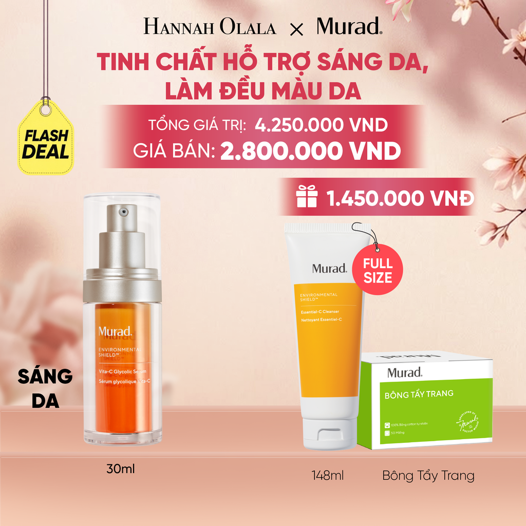  [FLASH DEAL] TINH CHẤT HỖ TRỢ SÁNG DA, LÀM ĐỀU MÀU DA 30ML DEAL 9: - A2005 