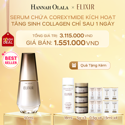  DEAL 2: FLASH DEAL - SERUM KÍCH HOẠT TRẺ HÓA LÀN DA ELIXIR THE SERUM AA 50ML 