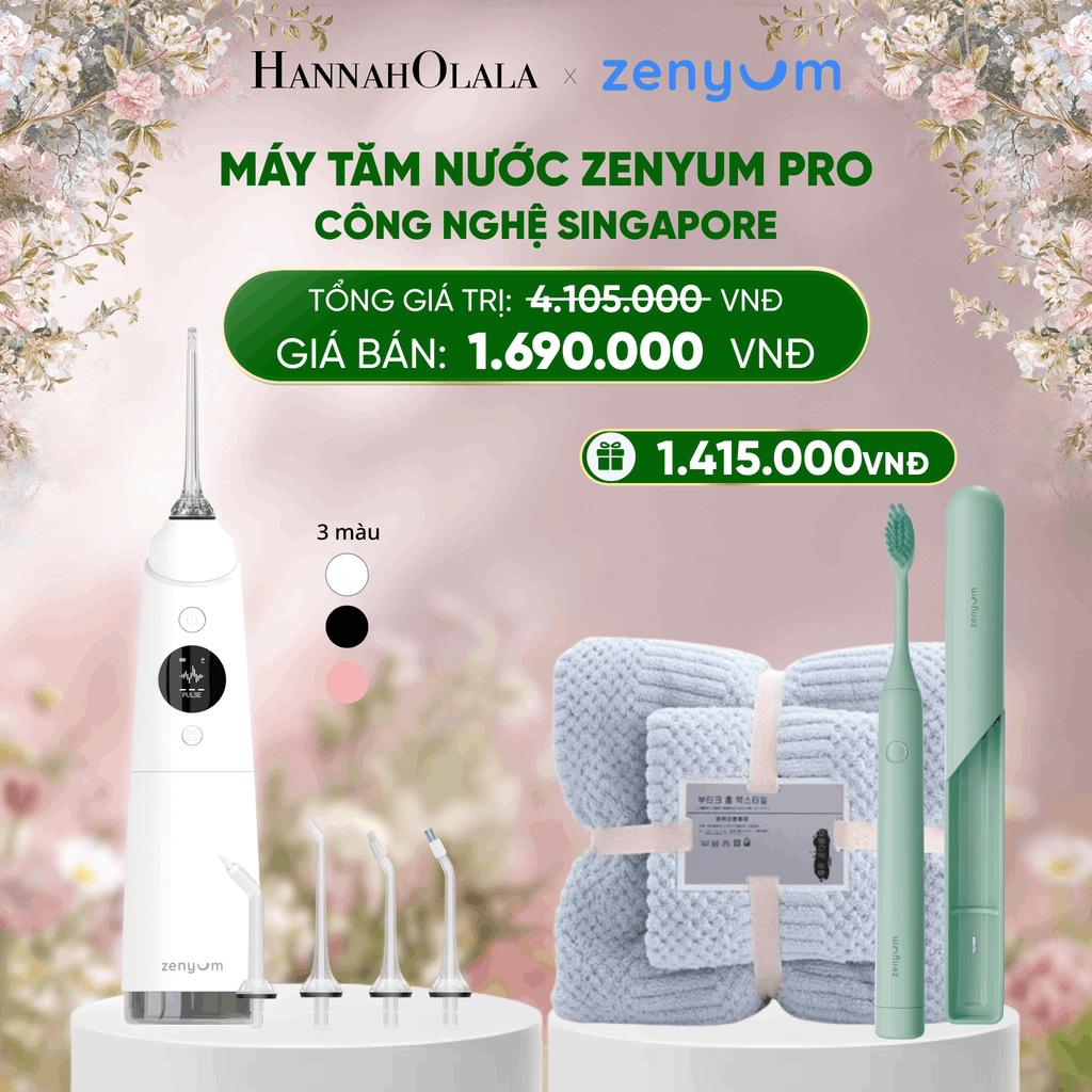  DEAL 1: MÁY TĂM NƯỚC ZENYUM PRO - CÔNG NGHỆ SINGAPORE 