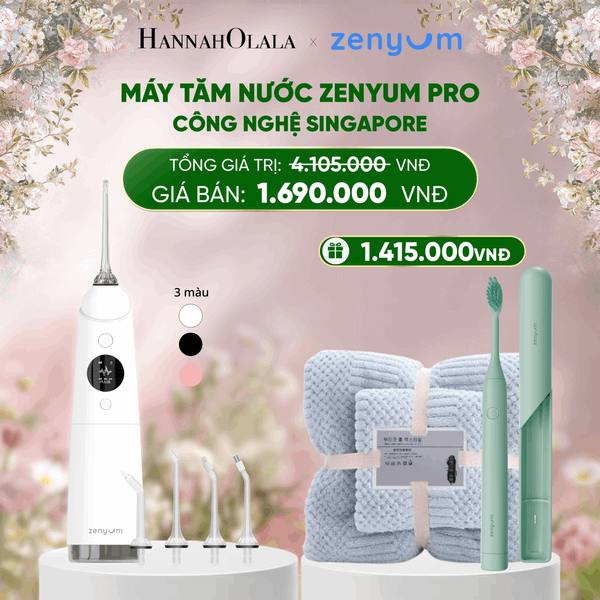  E36_DEAL 1: MÁY TĂM NƯỚC ZENYUM PRO - CÔNG NGHỆ SINGAPORE 