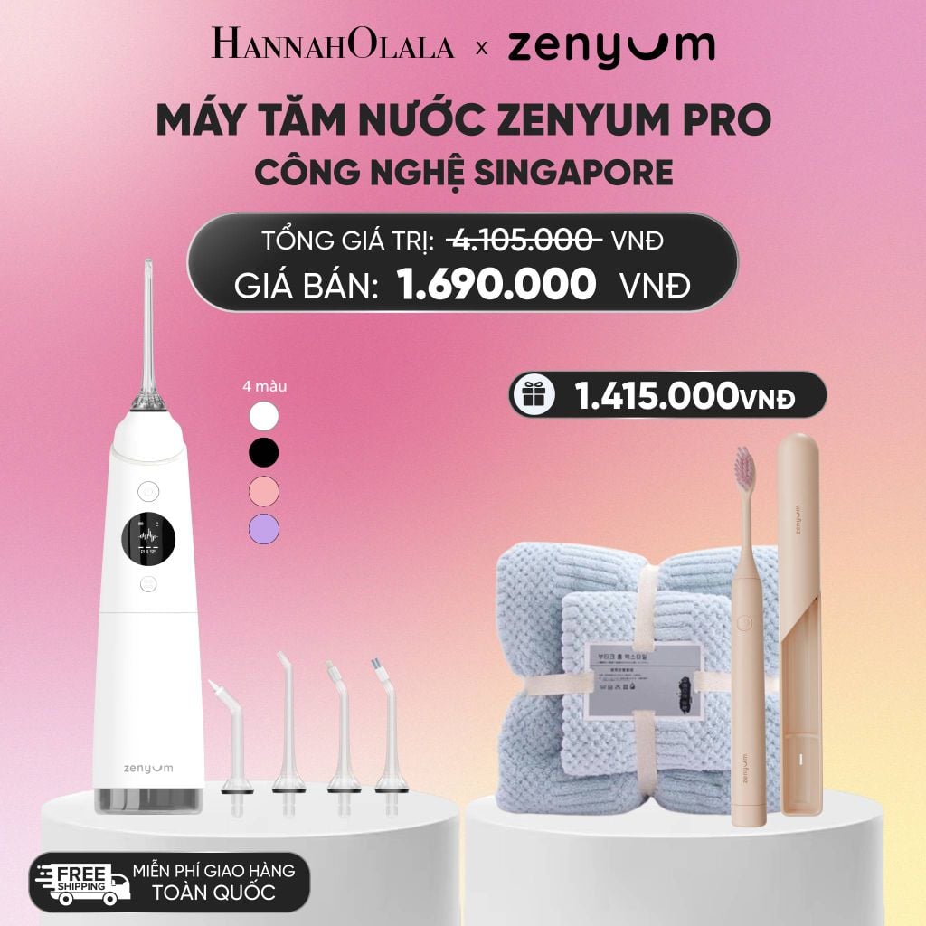  MÁY TĂM NƯỚC ZENYUM PRO - CÔNG NGHỆ SINGAPORE_A12 