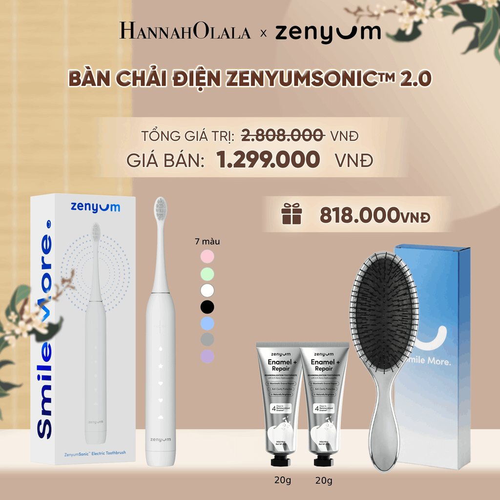  BÀN CHẢI ĐIỆN ZENYUM SONIC 2.0 - A1730 