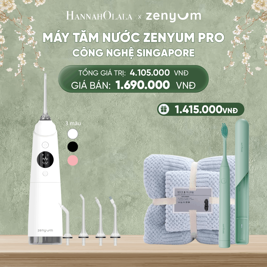  DEAL 1: MÁY TĂM NƯỚC ZENYUM PRO - CÔNG NGHỆ SINGAPORE 