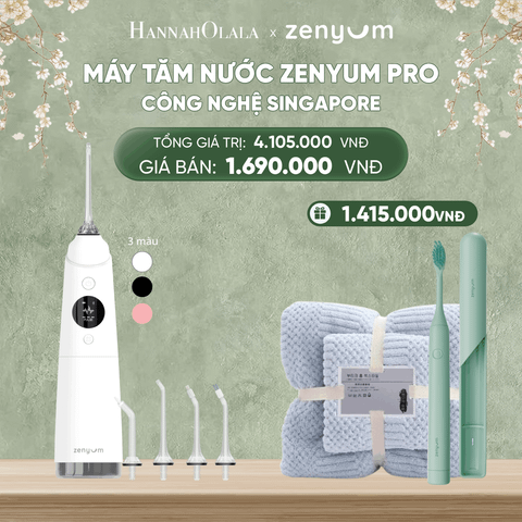  DEAL 1: MÁY TĂM NƯỚC ZENYUM PRO - CÔNG NGHỆ SINGAPORE 