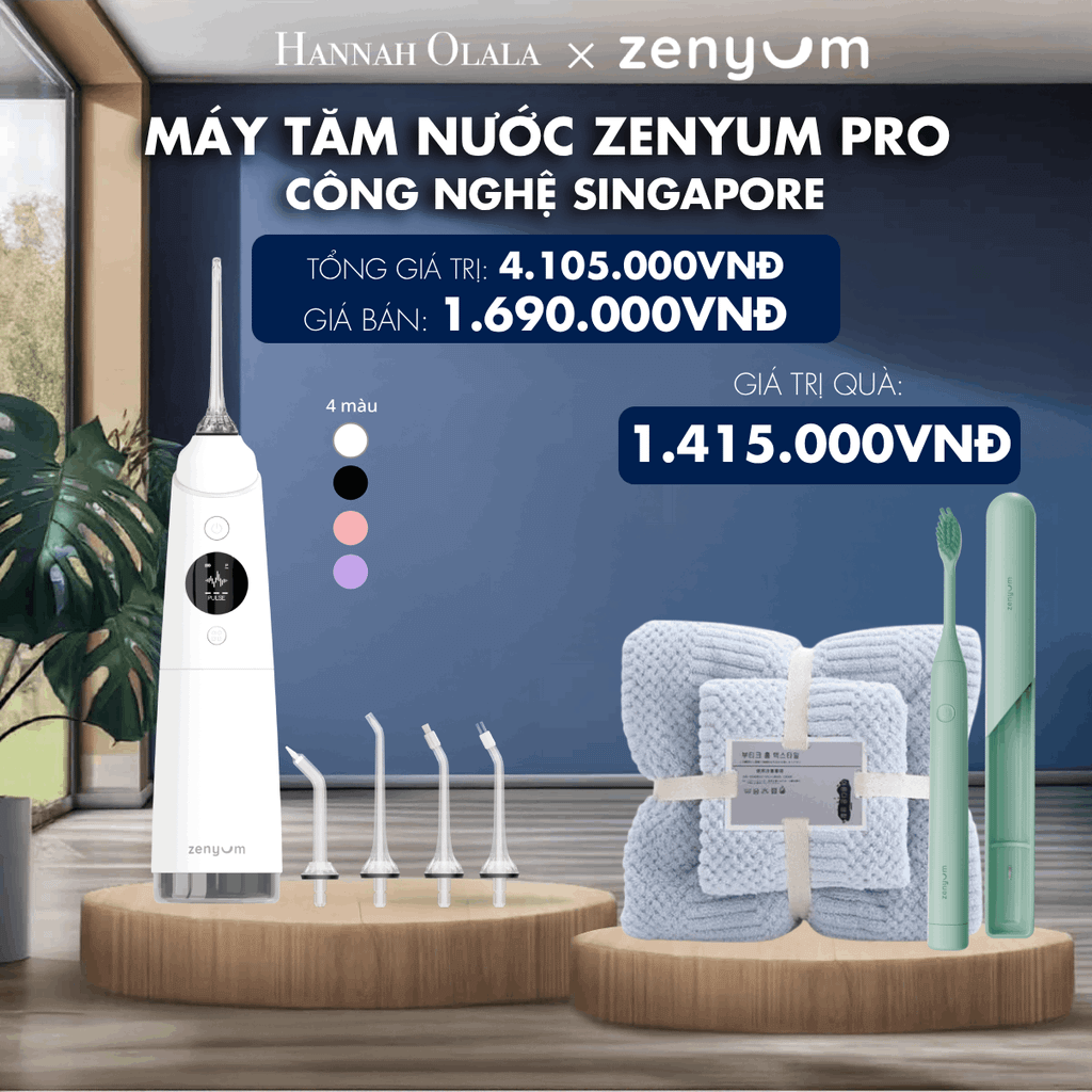  DEAL 1: MÁY TĂM NƯỚC ZENYUM PRO - CÔNG NGHỆ SINGAPORE 