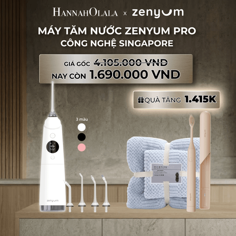  DEAL 1: MÁY TĂM NƯỚC ZENYUM PRO - CÔNG NGHỆ SINGAPORE 