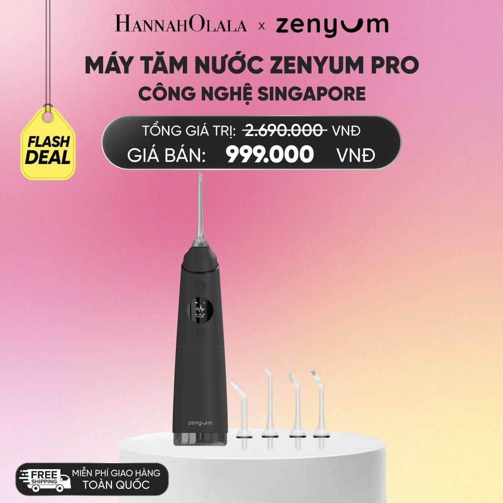  [FLASH DEAL] MÁY TĂM NƯỚC ZENYUM PRO - CÔNG NGHỆ SINGAPORE_A41 