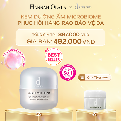  DEAL 5: KEM DƯỠNG ẨM VÀ PHỤC HỒI DA D PROGRAM SKIN REPAIR CREAM 45G 