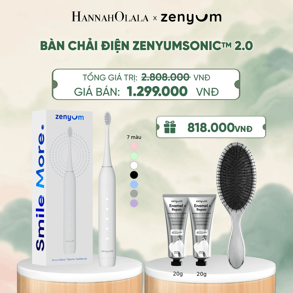  BÀN CHẢI ĐIỆN ZENYUM SONIC 2.0 - A321 