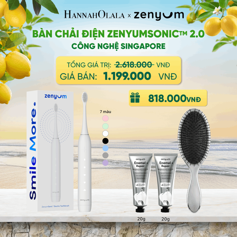  BÀN CHẢI ĐIỆN ZENYUM SONIC 2.0 - CÔNG NGHỆ SINGAPORE - A1534 