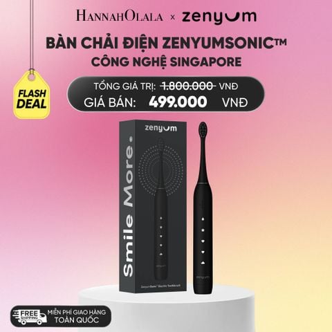  [FLASH DEAL] BÀN CHẢI ĐIỆN ZENYUM SONIC 2.0 - CÔNG NGHỆ SINGAPORE_A40 
