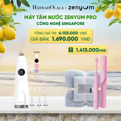  MÁY TĂM NƯỚC ZENYUM PRO - CÔNG NGHỆ SINGAPORE - A1526 