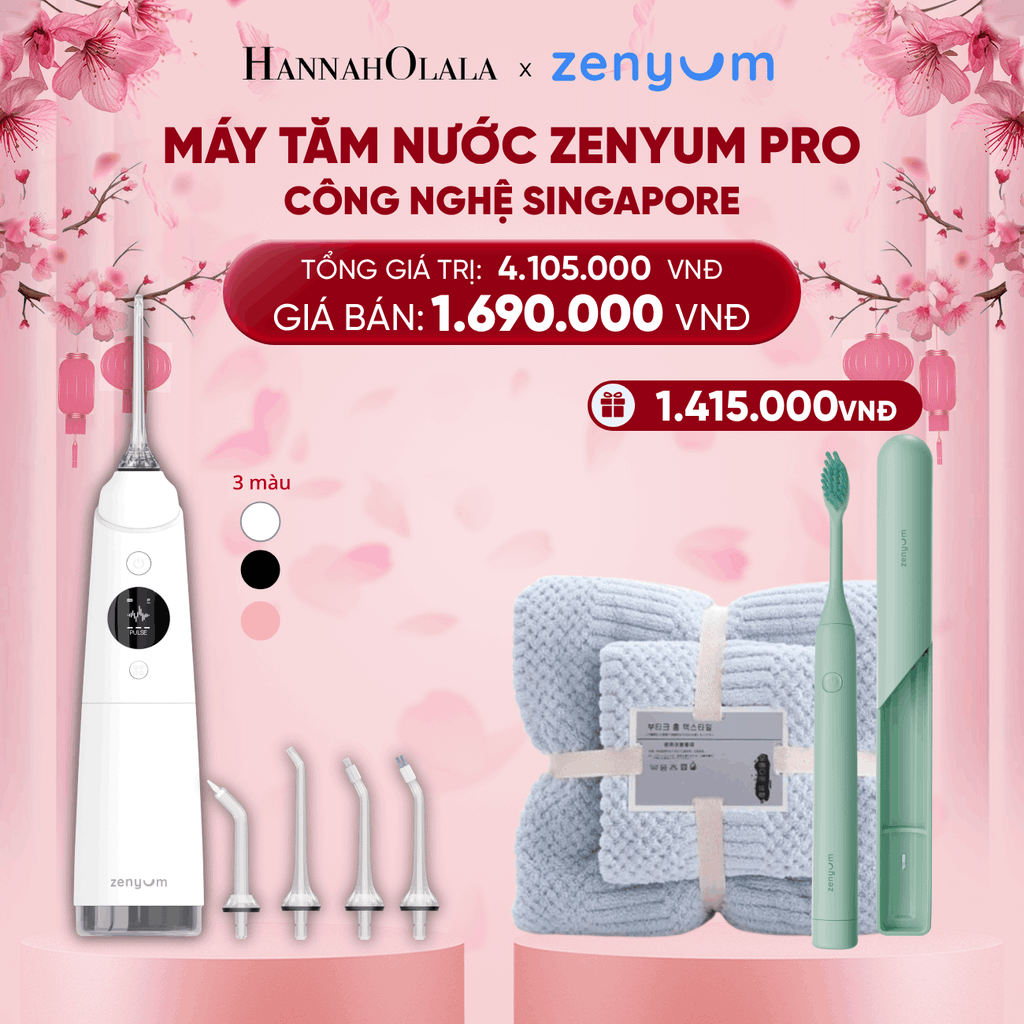  DEAL 1: MÁY TĂM NƯỚC ZENYUM PRO - CÔNG NGHỆ SINGAPORE 
