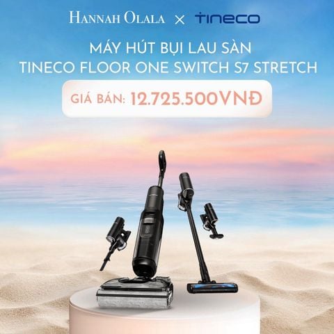  DEAL 3: MÁY HÚT BỤI LAU SÀN TINECO FLOOR ONE SWITCH S7 STRETCH 