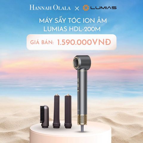  C584_DEAL 1: MÁY SẤY TÓC ION ÂM LUMIAS HDL-200M 