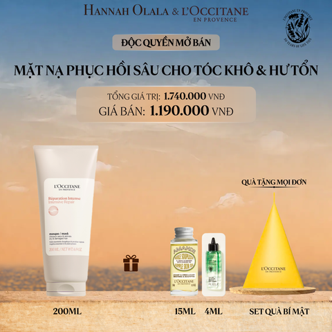  MẶT NẠ PHỤC HỒI TÓC CHUYÊN SÂU L'OCCITANE 200ML 