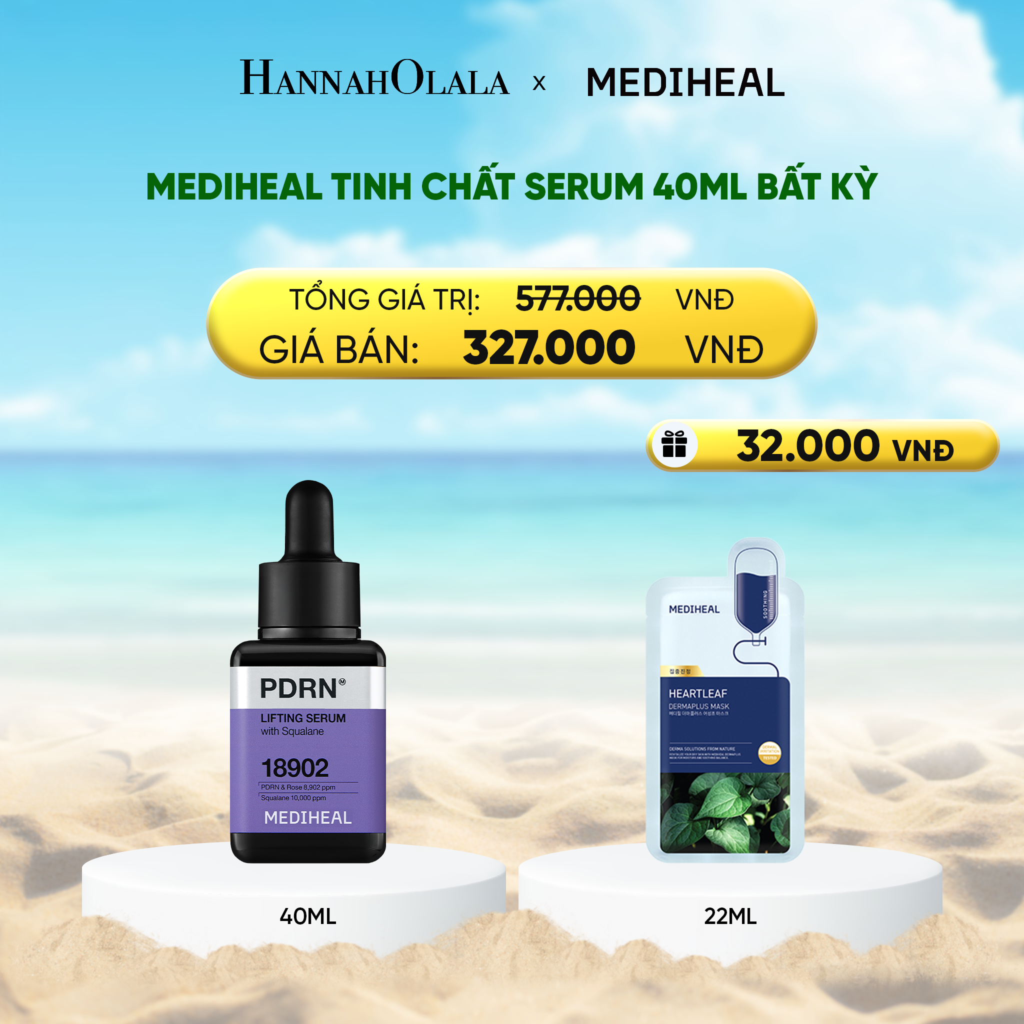 Serum MEDIHEAL TINH CHẤT 40ml