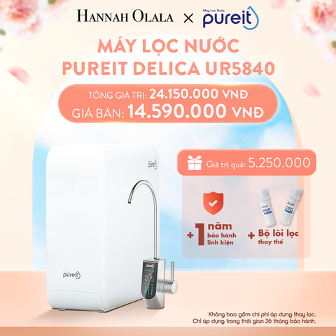  A673_DEAL 3: MÁY LỌC NƯỚC ÂM TỦ BẾP PUREIT DELICA UR5840 