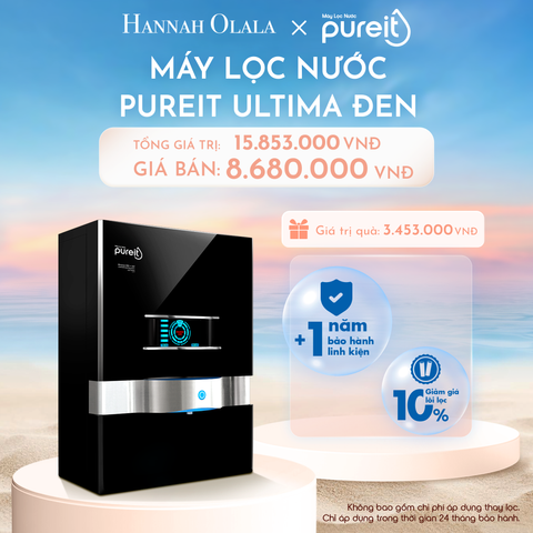  C695_DEAL 1: MÁY LỌC NƯỚC BÙ KHOÁNG PUREIT ULTIMA ĐEN 