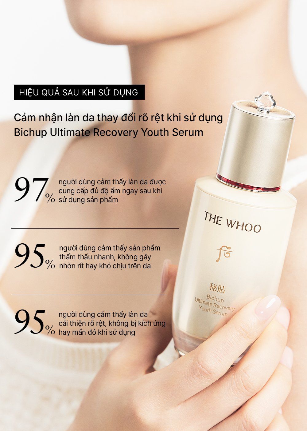  E242_DEAL 2: [PRE-ORDER] HANNAH EXCLUSIVE - BỘ TINH CHẤT TỰ SINH NGĂN NGỪA LÃO HÓA THẾ HỆ THỨ 4 THE WHOO BICHUP ULTIMATE RECOVERY YOUTH SERUM 50ML + 20ML (GIAO HÀNG SAU NGÀY 05/09) 