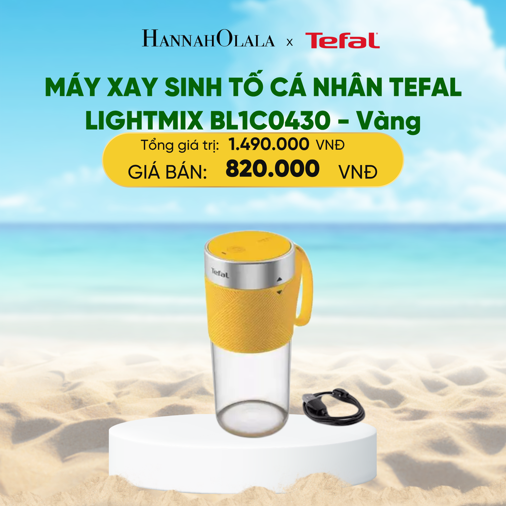  MÁY XAY SINH TỐ CÁ NHÂN TEFAL LIGHTMIX BL1C0430 