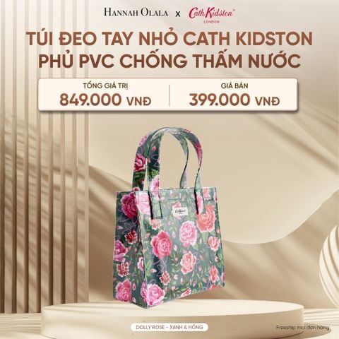  DEAL 10: TÚI ĐEO TAY NHỎ CATH KIDSTON PHỦ PVC CHỐNG THẤM NƯỚC 