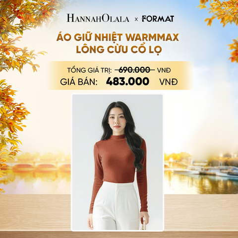  NỮ/ÁO GIỮ NHIỆT WARMMAX LÔNG CỪU FORMAT - 10000026 - DEAL 1 - E918 