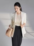  C975_DEAL 10: ÁO VEST CỔ HAI VE LIỀN 