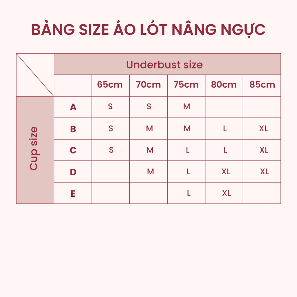  NỮ/ ÁO LÓT FORMAT CAO CẤP KHÔNG GỌNG CUP 3/4 NÂNG ĐỠ VÒNG 1 TỰ NHIÊN - 10001906 - DEAL 3 - E935 