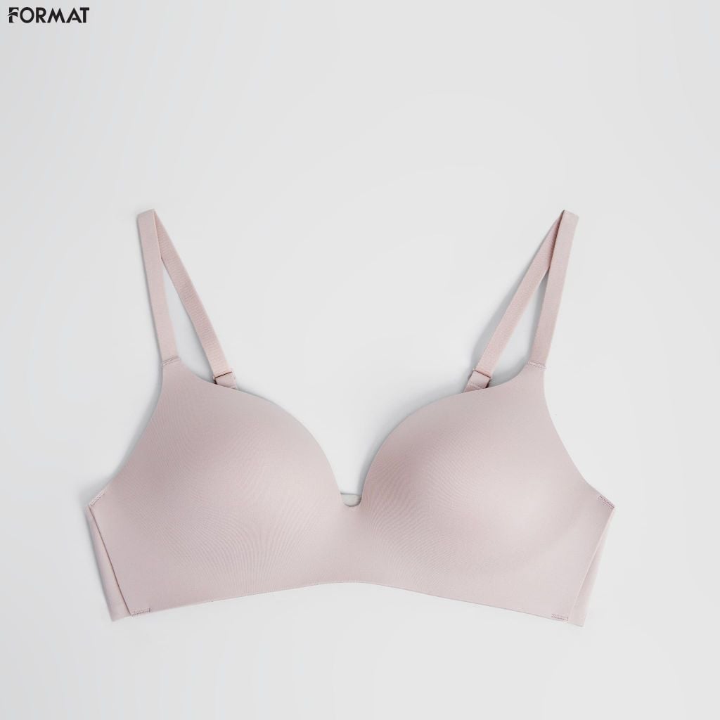  ÁO LÓT NỮ FORMAT CAO CẤP KHÔNG GỌNG CUP 3/4 NÂNG ĐỠ VÒNG 1 TỰ NHIÊN - 10001906 _ DEAL 1 - A624 