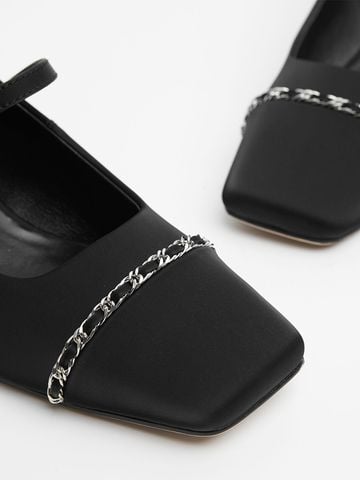  E149_DEAL 10: GIÀY CAO GÓT DA BÒ ÊM CHÂN CÓ QUAI ĐEO 