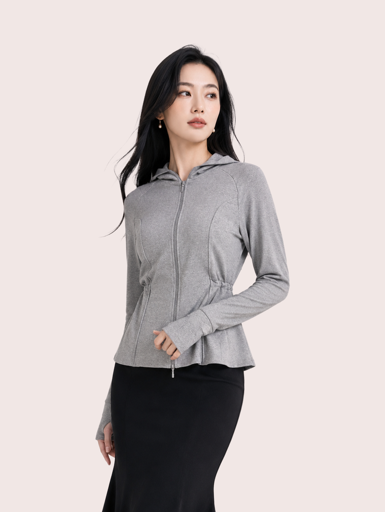  NỮ/ÁO CHỐNG NẮNG ĐAI RÚT EO FORMAT - 10005611 - DEAL 9 
