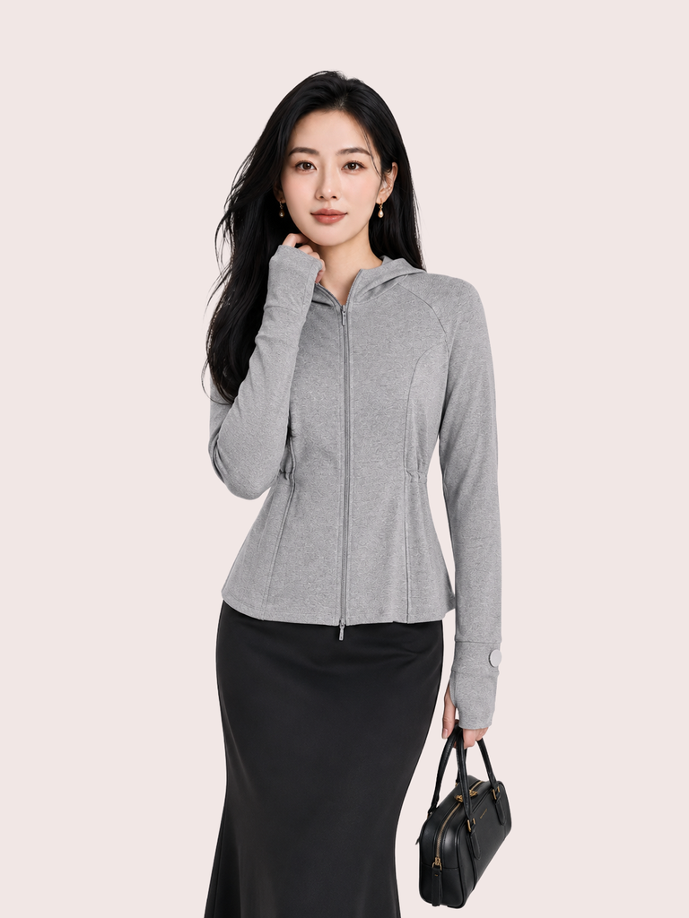  NỮ/ÁO CHỐNG NẮNG ĐAI RÚT EO FORMAT - 10005611 - DEAL 9 
