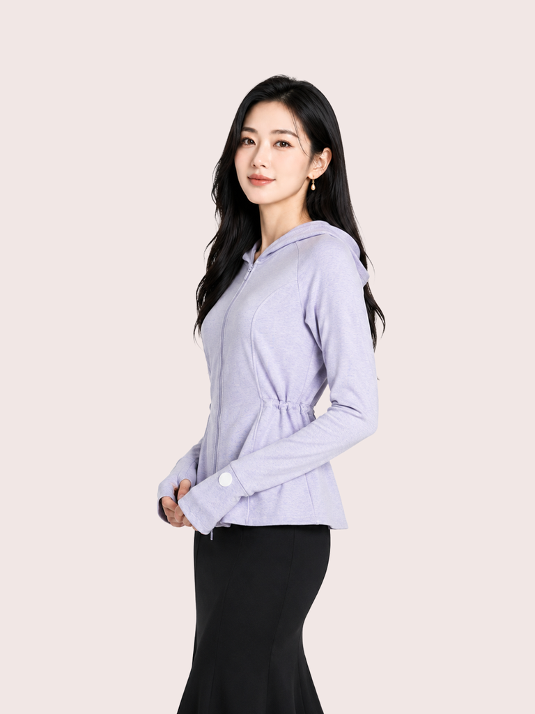  NỮ/ÁO CHỐNG NẮNG ĐAI RÚT EO FORMAT - 10005611 - DEAL 9 