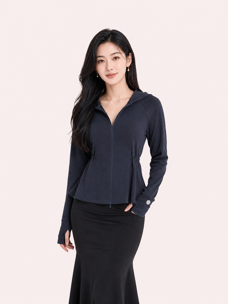  NỮ/ÁO CHỐNG NẮNG ĐAI RÚT EO FORMAT - 10005611 - DEAL 9 