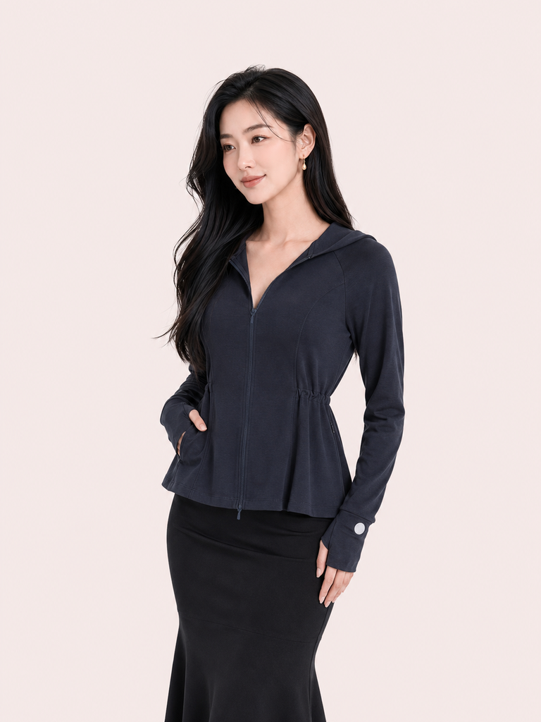  NỮ/ÁO CHỐNG NẮNG ĐAI RÚT EO FORMAT - 10005611 - DEAL 9 - A915 