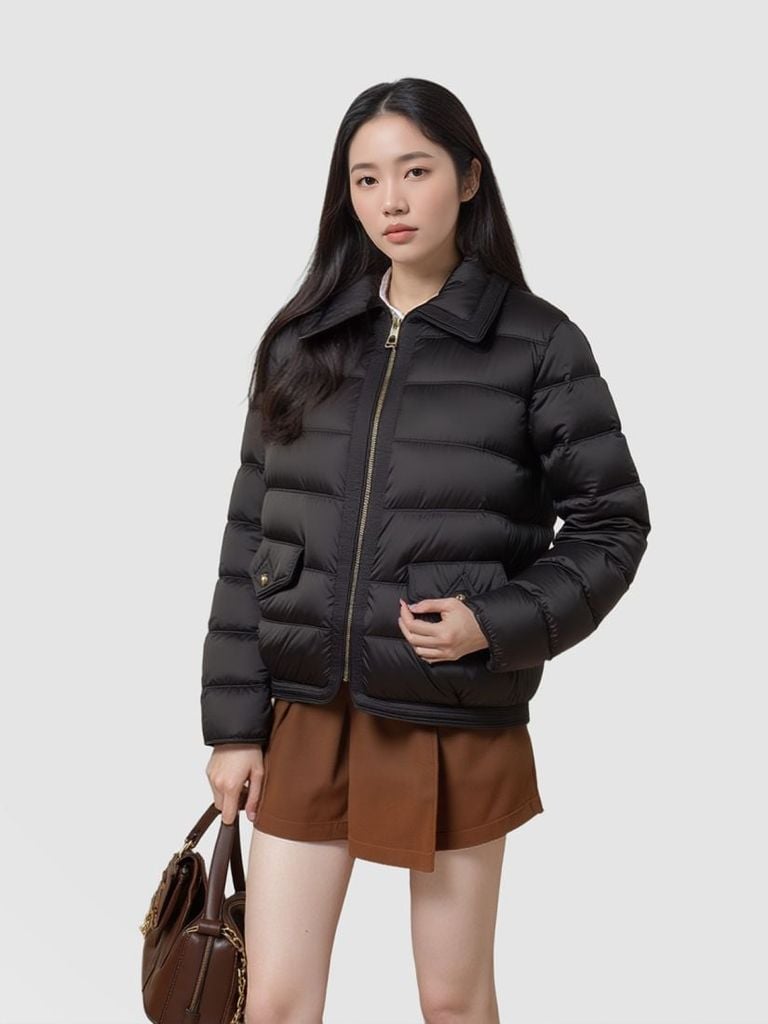  DEAL 8: ÁO KHOÁC LÔNG VŨ CỔ BẺ 