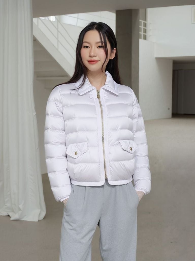  DEAL 8: ÁO KHOÁC LÔNG VŨ CỔ BẺ 