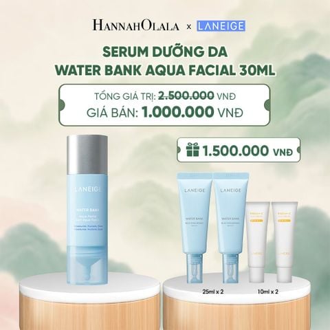  MỚI - LANEIGE WATER BANK AQUA FACIAL 30ML - A1654 